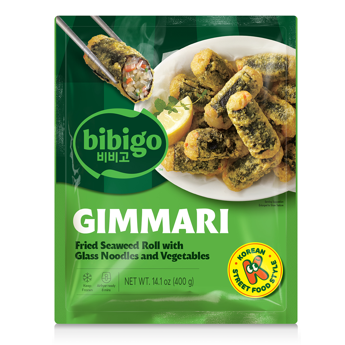 Bibigo Fried Crispy Seaweed Roll Frozen 400 g