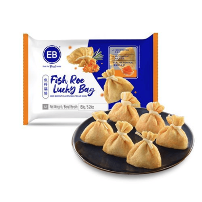 EB Fish Roe Lucky Bag 6pcs, Frozen 150 g