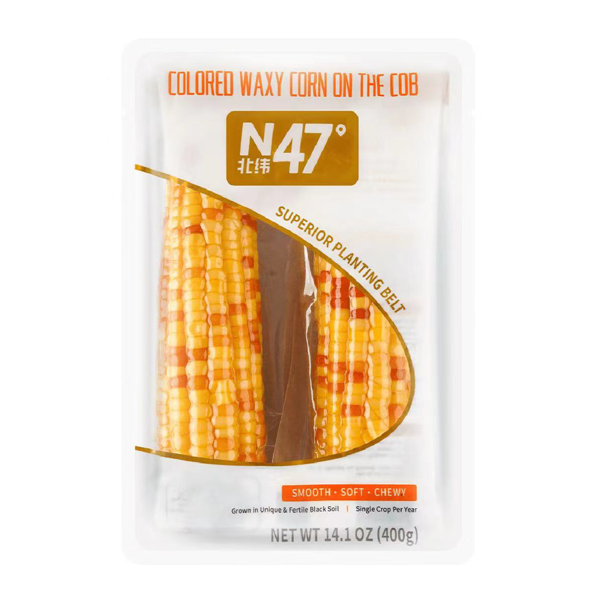 Colored Waxy Corn on the Cob 400 g
