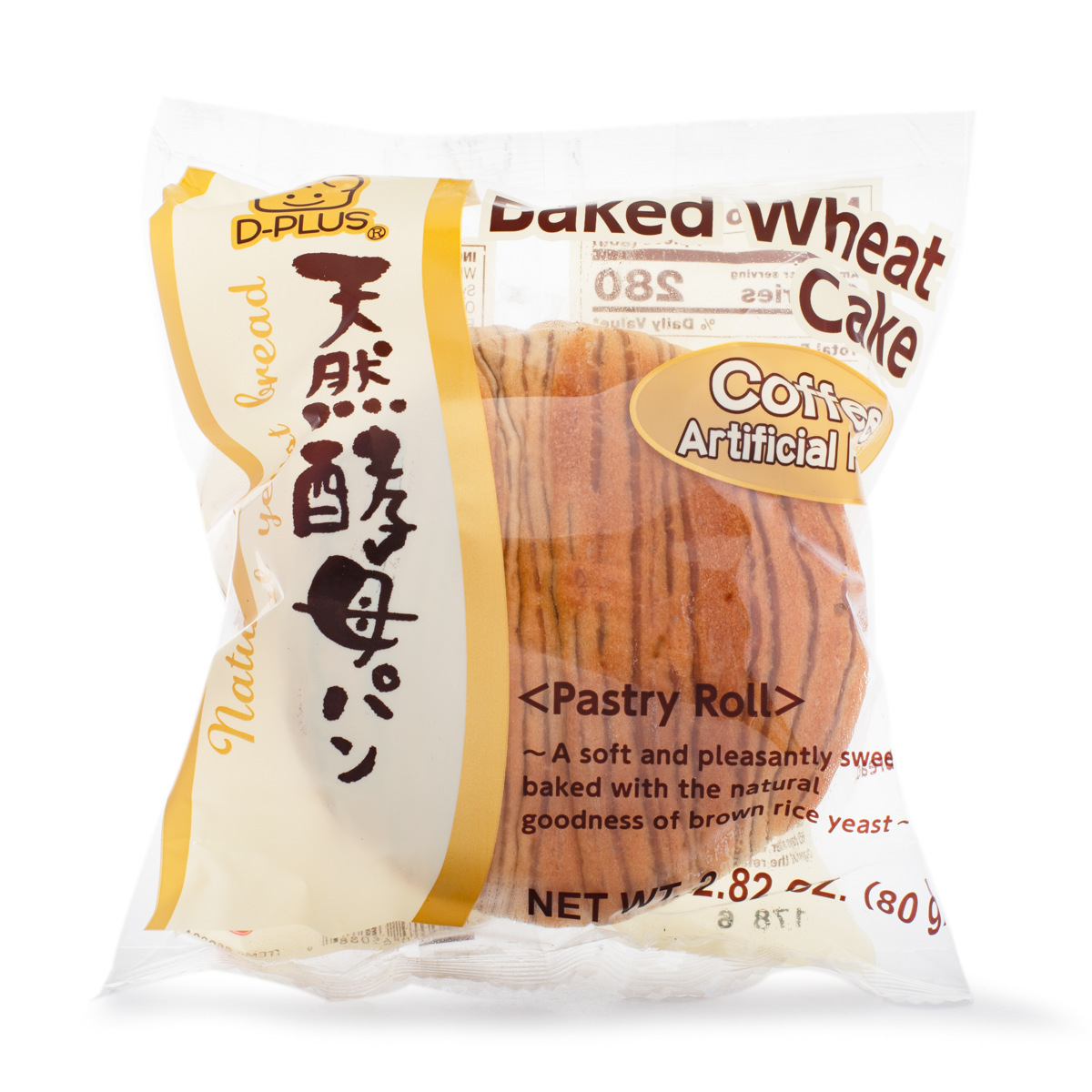 D-Plus Bread Coffee Flavor, Frozen 80 g