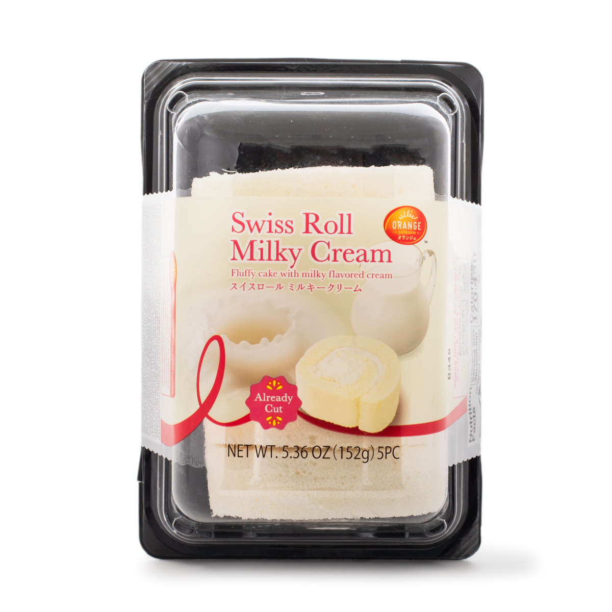 Orange Swiss Roll Milky Cream 152 g
